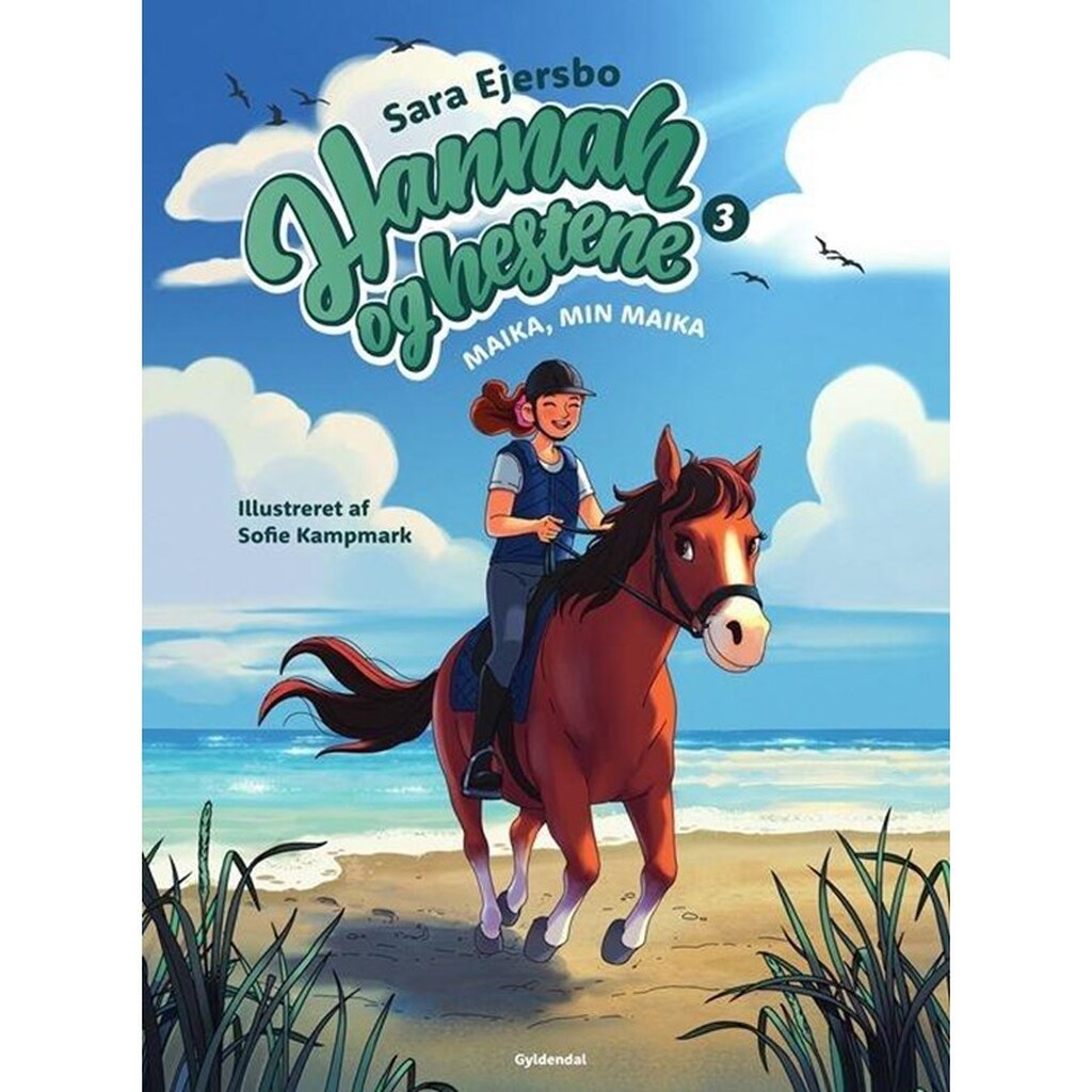 Hannah og hestene 3 - Maika min Maika - Børnebog - Hardcover