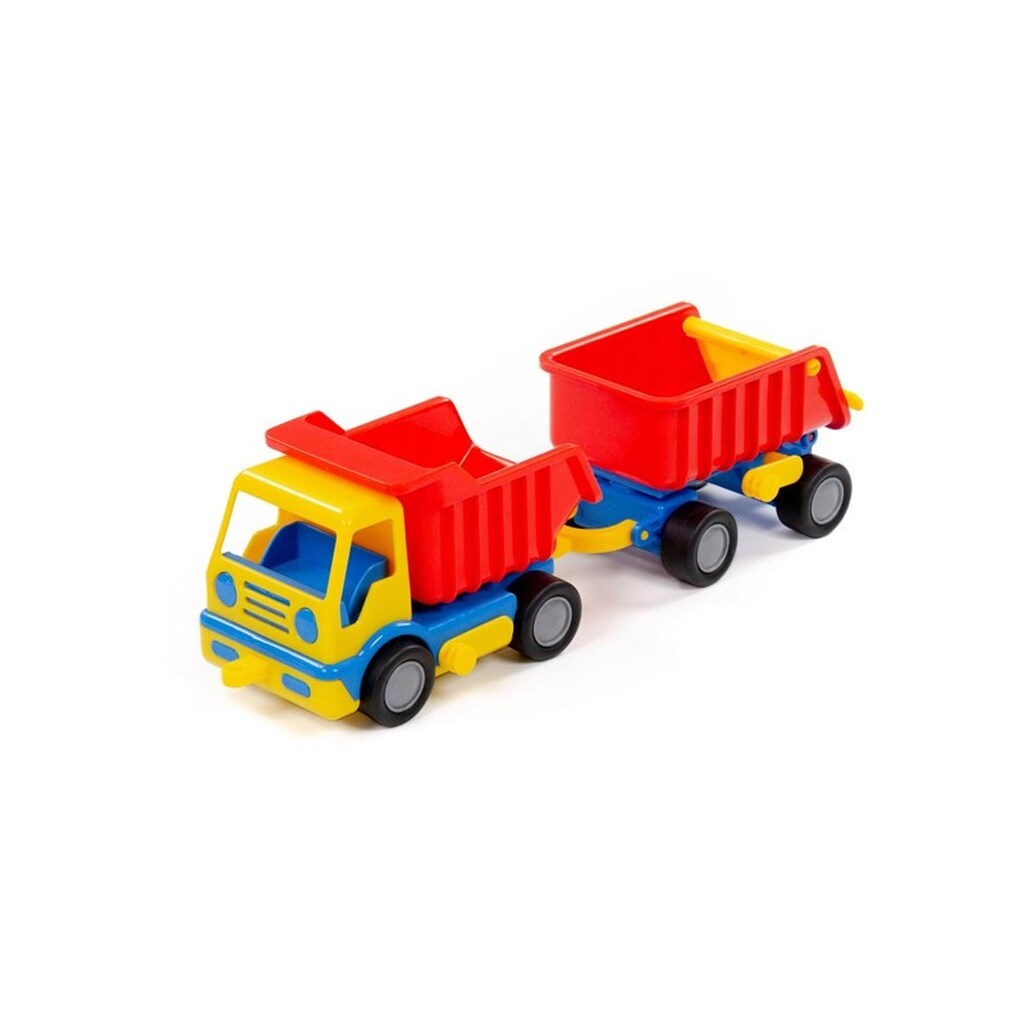 Cavallino Toys Cavallino Basics Dump Truck with Trailer