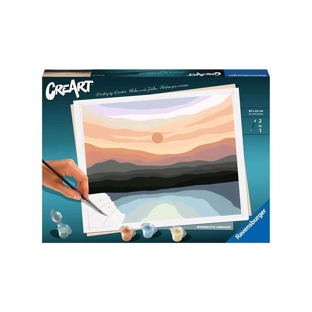 Ravensburger CreArt Painting by Numbers - Minimalist Landscape