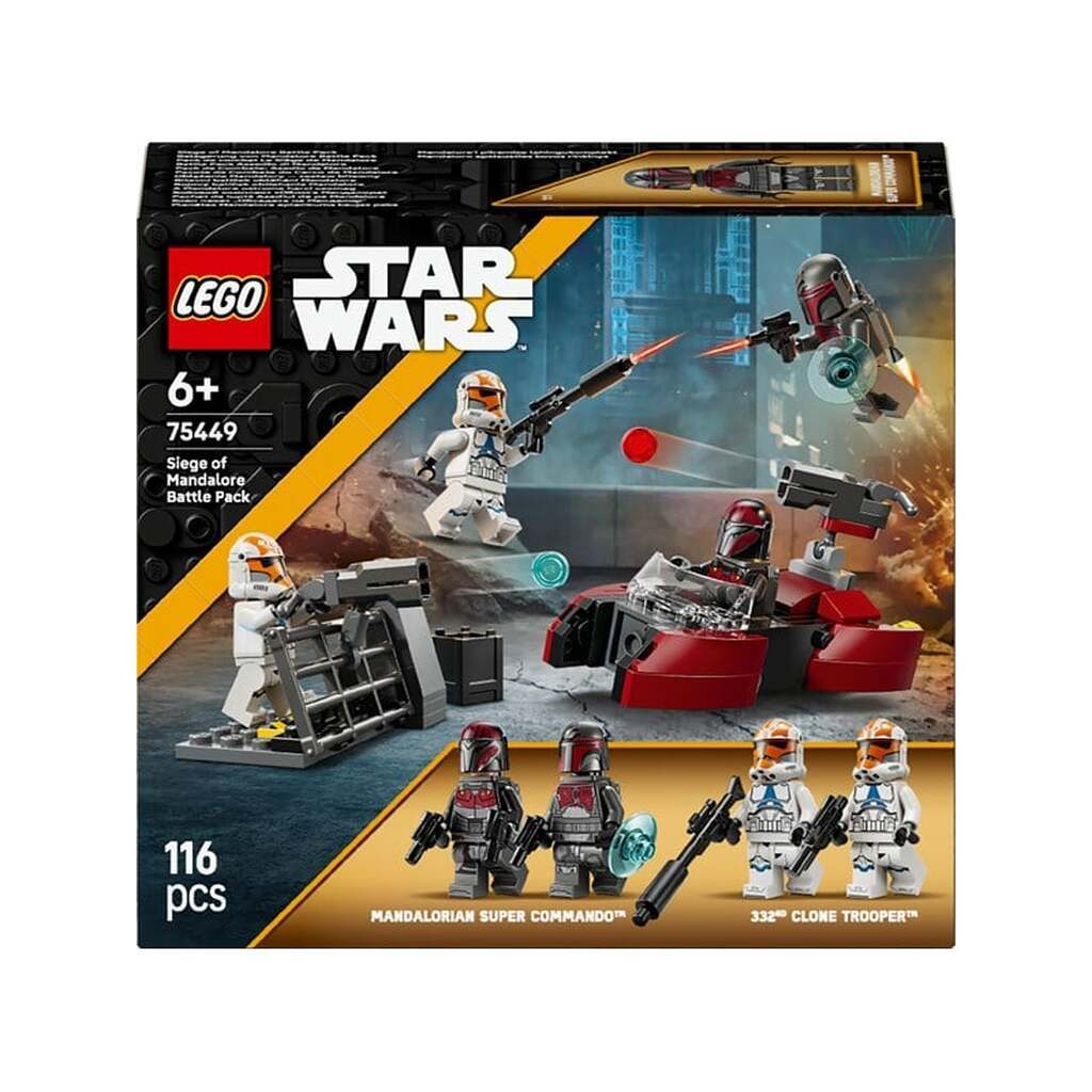 LEGO Star Wars 75449 Battle Pack med belejringen af Mandalore