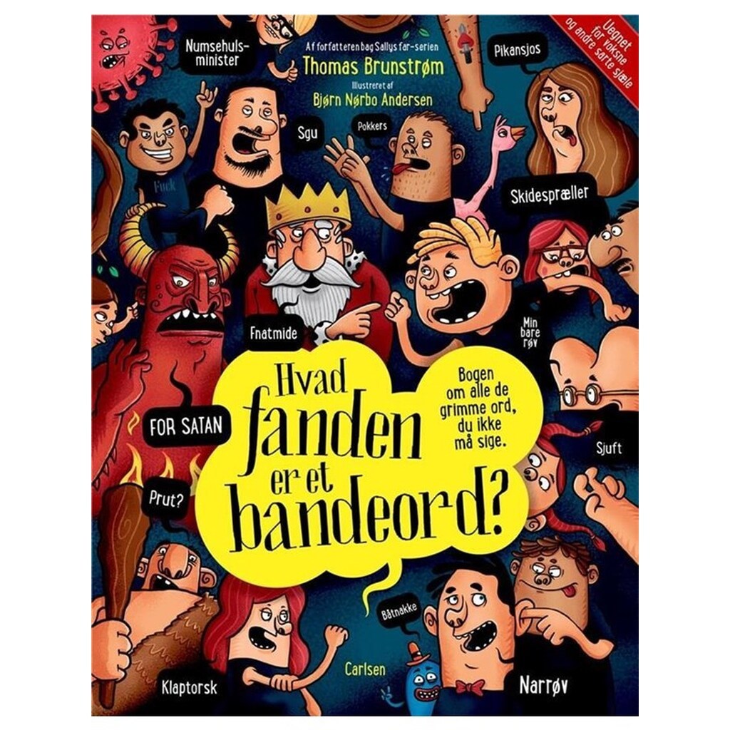 Hvad fanden er et bandeord? - Børnebog - Hardcover