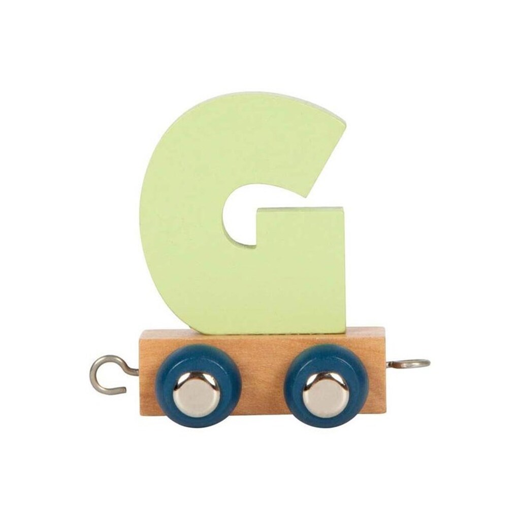 Small Foot - Wooden Letter Train Polar - G