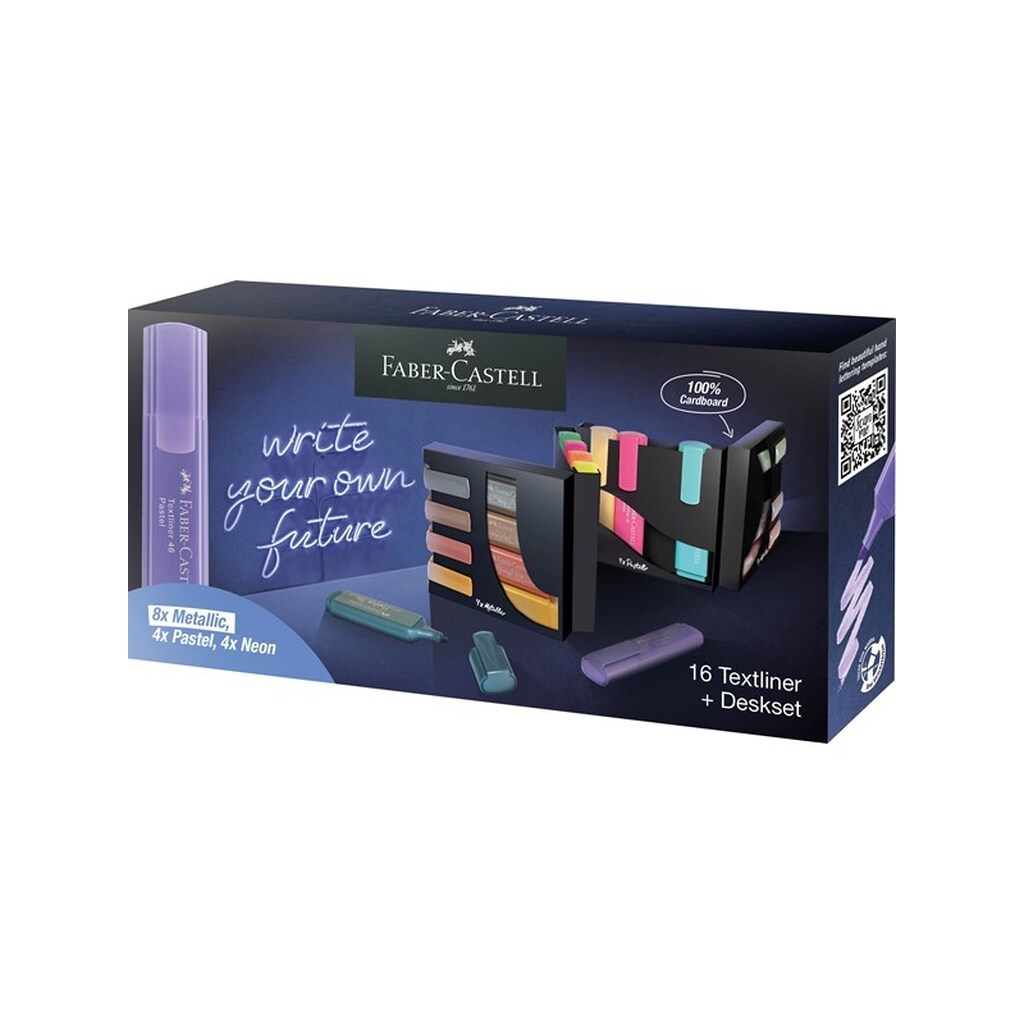 Faber-Castell Textliner Box of 16 ass
