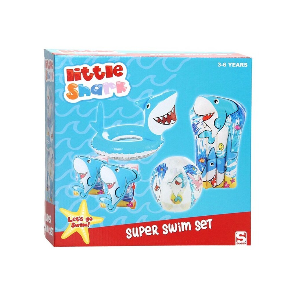 Sambro 3D Swimming set Shark 4 in 1