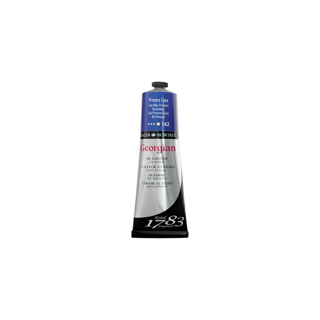 Daler-Rowney Georgian Oil 225 ml Primary Cyan
