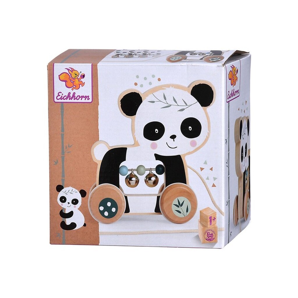 Eichhorn - Wooden Pull Animal Panda