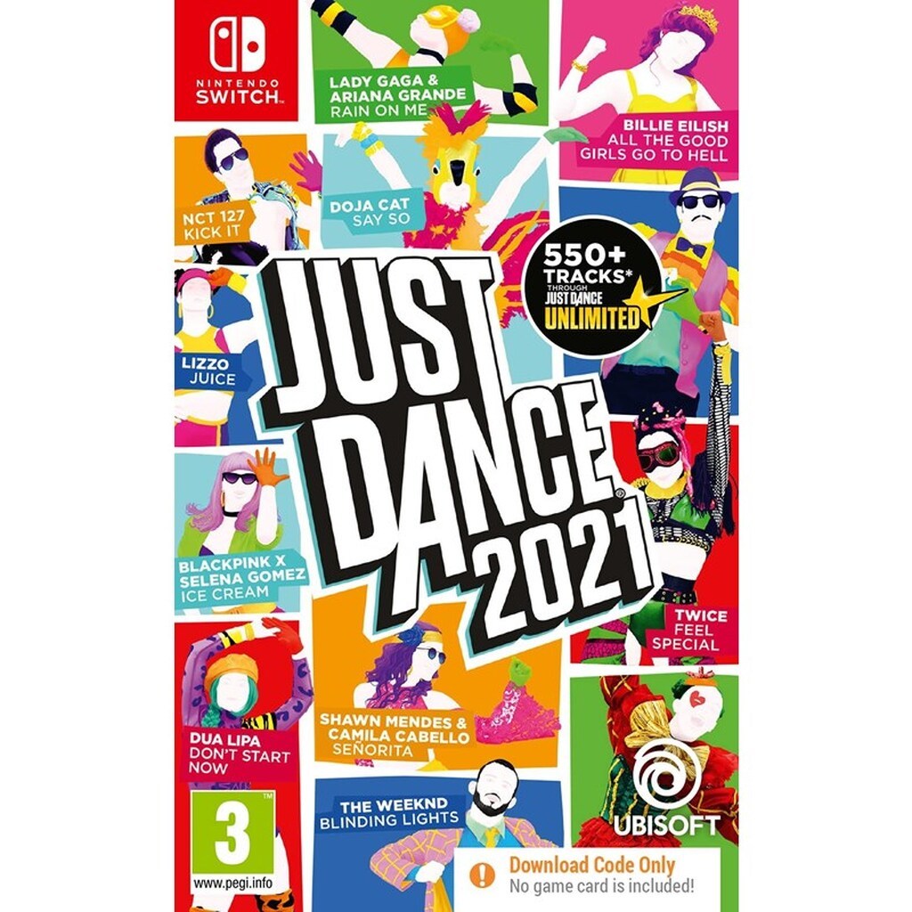 Just Dance 2021 (Code in a Box) - Nintendo Switch - Musik
