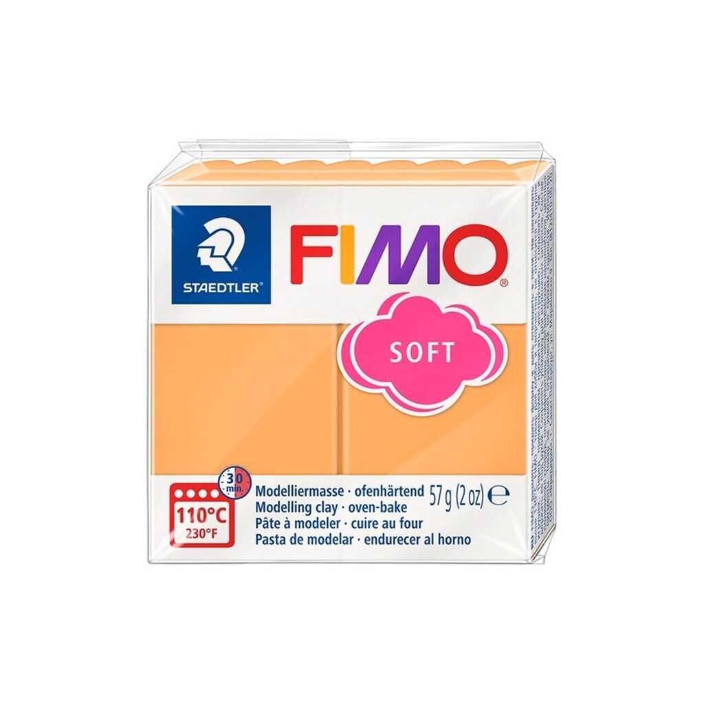Staedtler FIMO modeller Soft 57g. Papaya