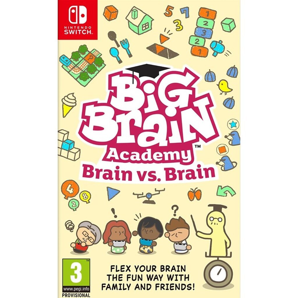 Big Brain Academy: Brain vs. Brain - Nintendo Switch - Puslespil
