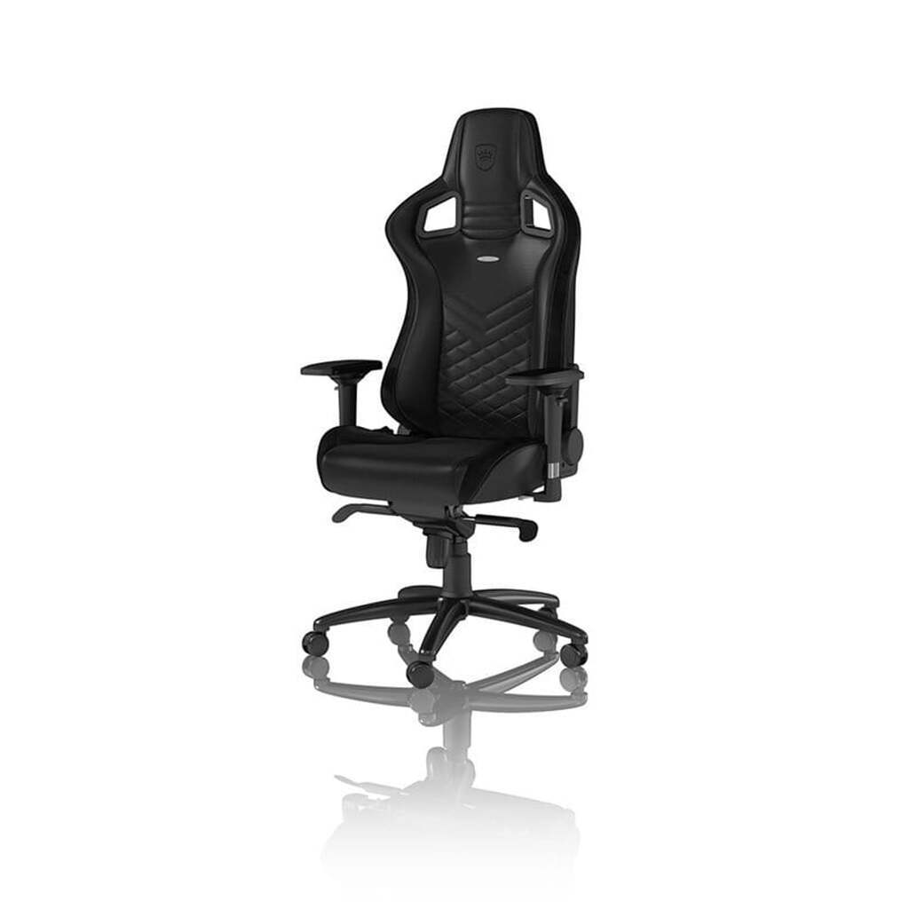 noblechairs EPIC Series - Black Gamer Stol - Sort - PU Læder - Op til 120 kg