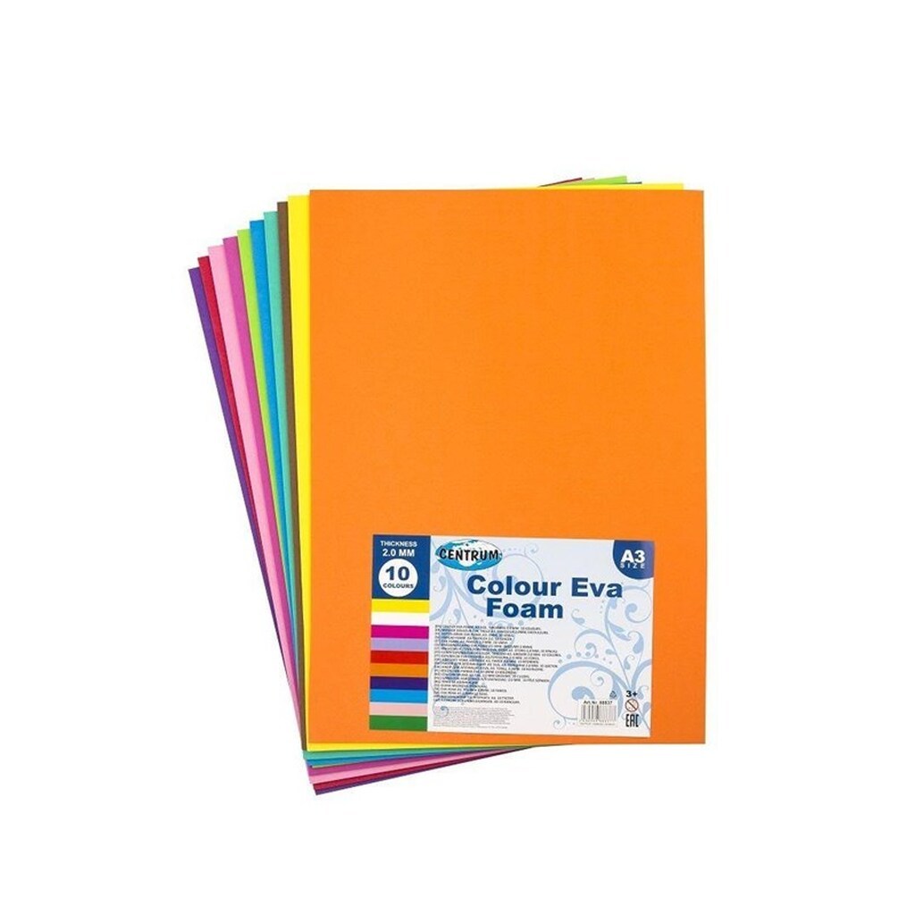 CENTRUM Skum A3 2,0mm 10 ass farver
