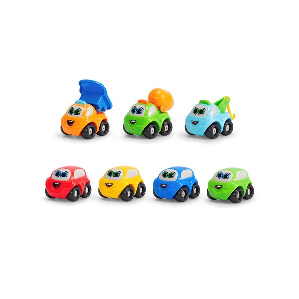 ABC City Team 7-Pack Legetøjsbiler, 7 cm