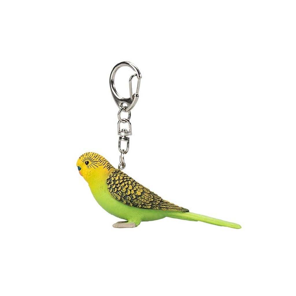 Mojo Keychain Budgerigar Green