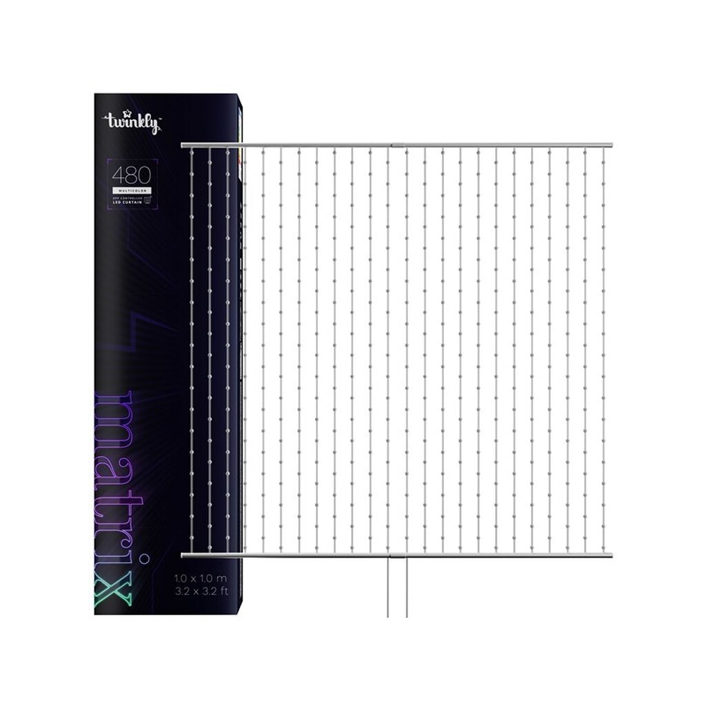 Twinkly Matrix 480 RGB LEDs Clear Wire Plug Type F