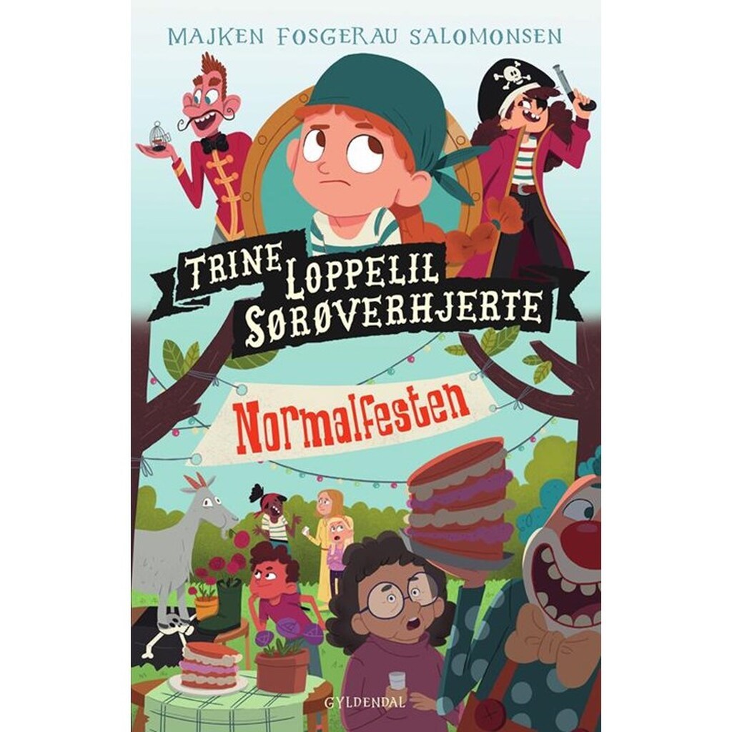 Trine Loppelil Sørøverhjerte - Børnebog - Hardcover