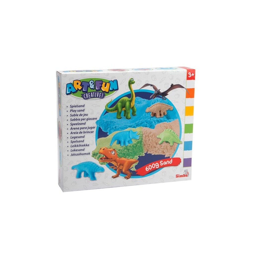 Simba Art &amp; Fun Legesand Sæt Dinosaur