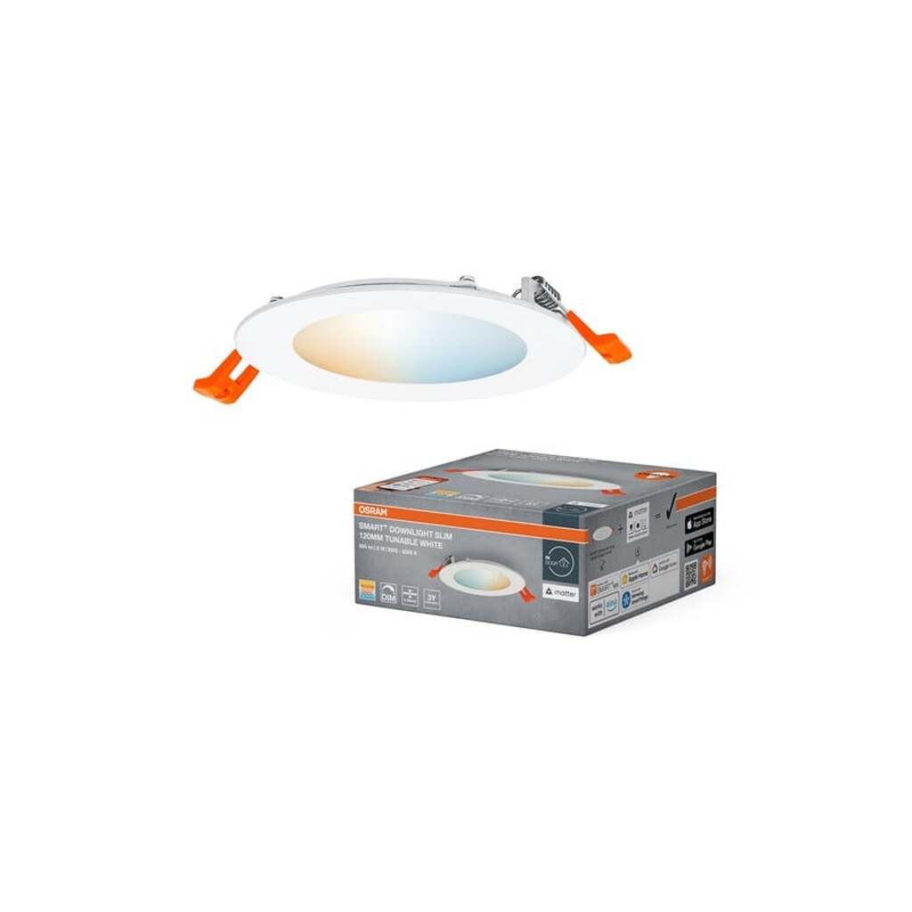 Osram SMART+ Downlight Slim 550lm 8W/827-865 120mm hvid WiFi