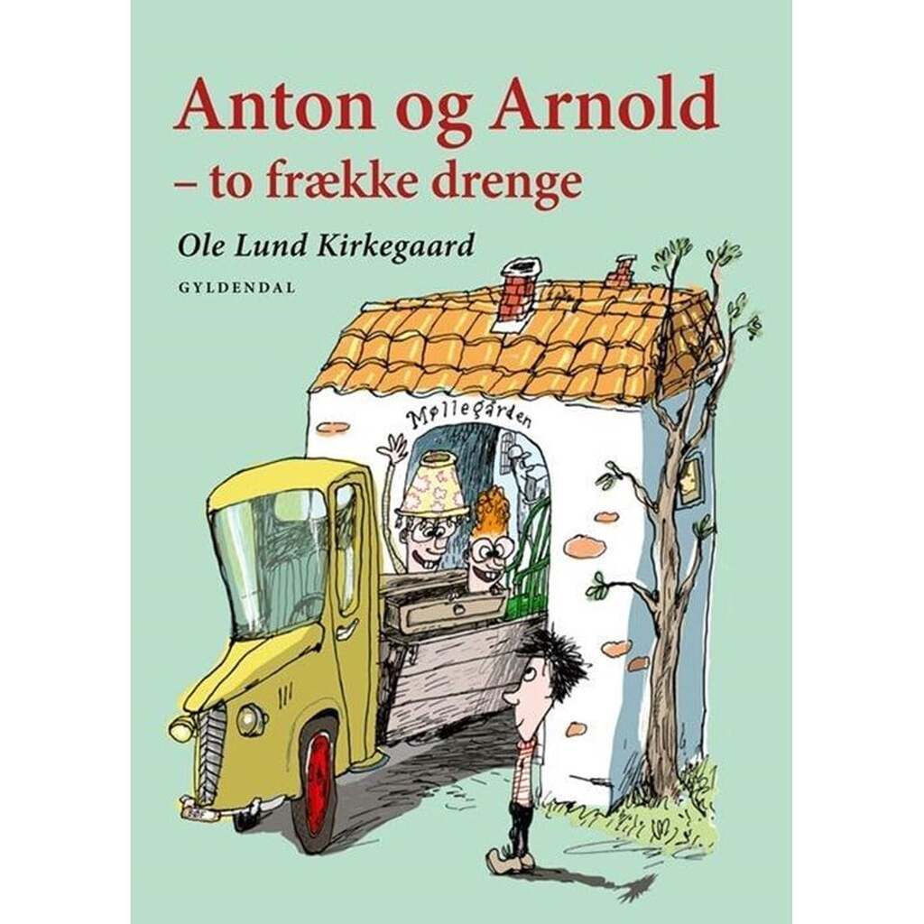 Anton og Arnold - to frække drenge - Børnebog - Hardcover