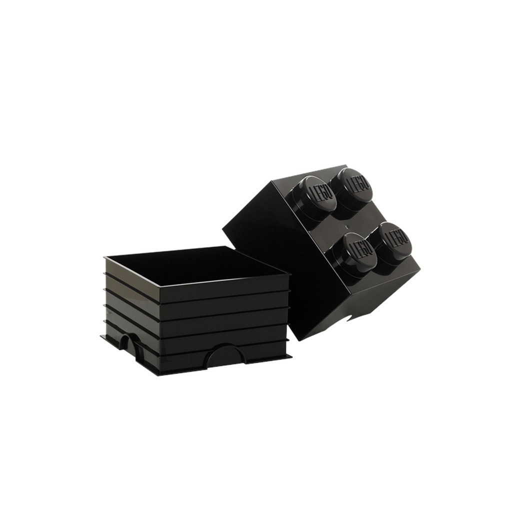 LEGO opbevaringskasse 4 - sort
