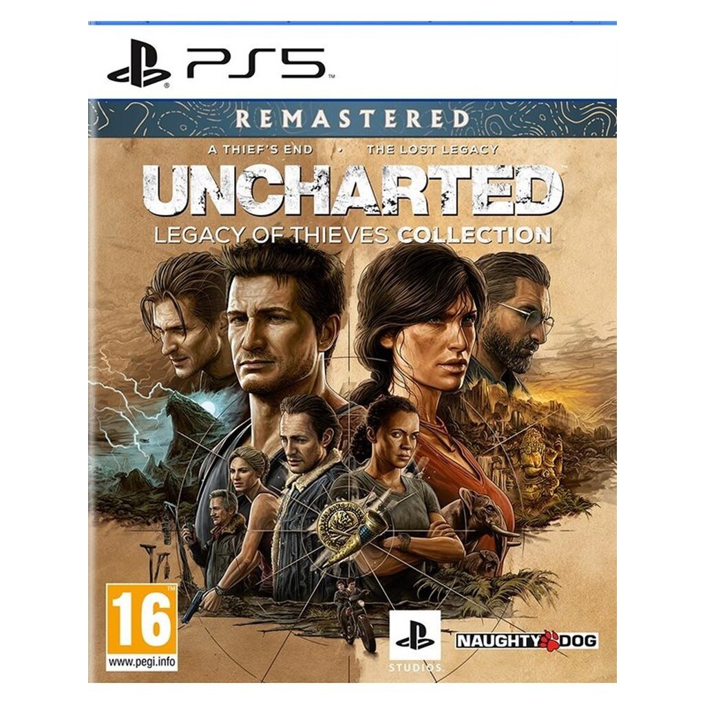 Uncharted: Legacy of Thieves Collection - Sony PlayStation 5 - Action/Adventure