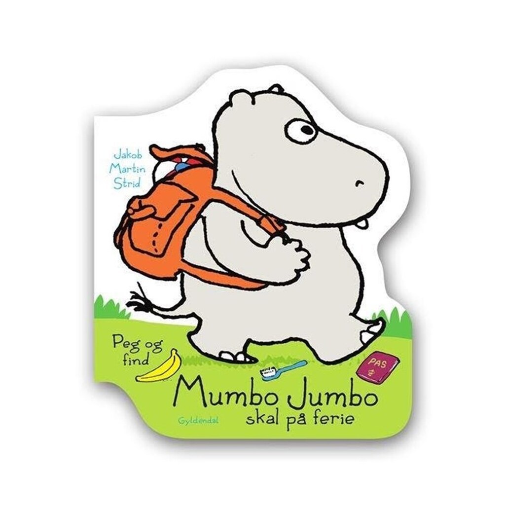 Mumbo Jumbo skal på ferie. Peg og find - Børnebog - Papbog