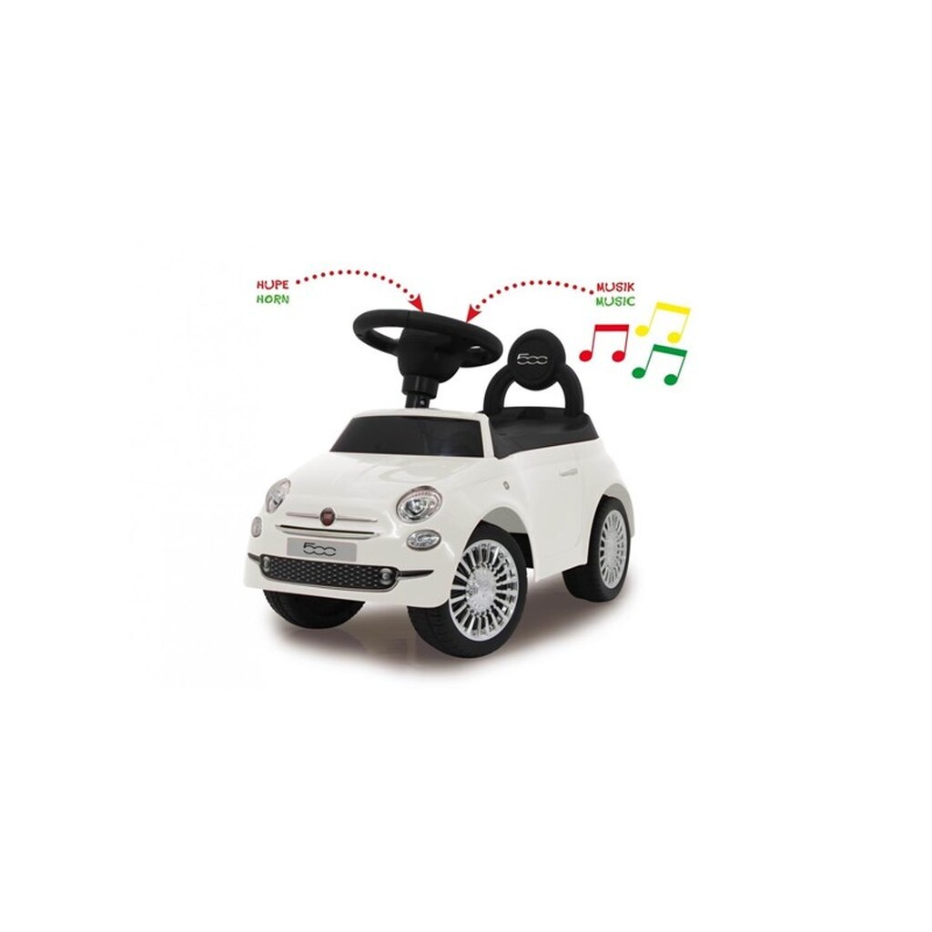 Jamara Push Car Fiat 500 white