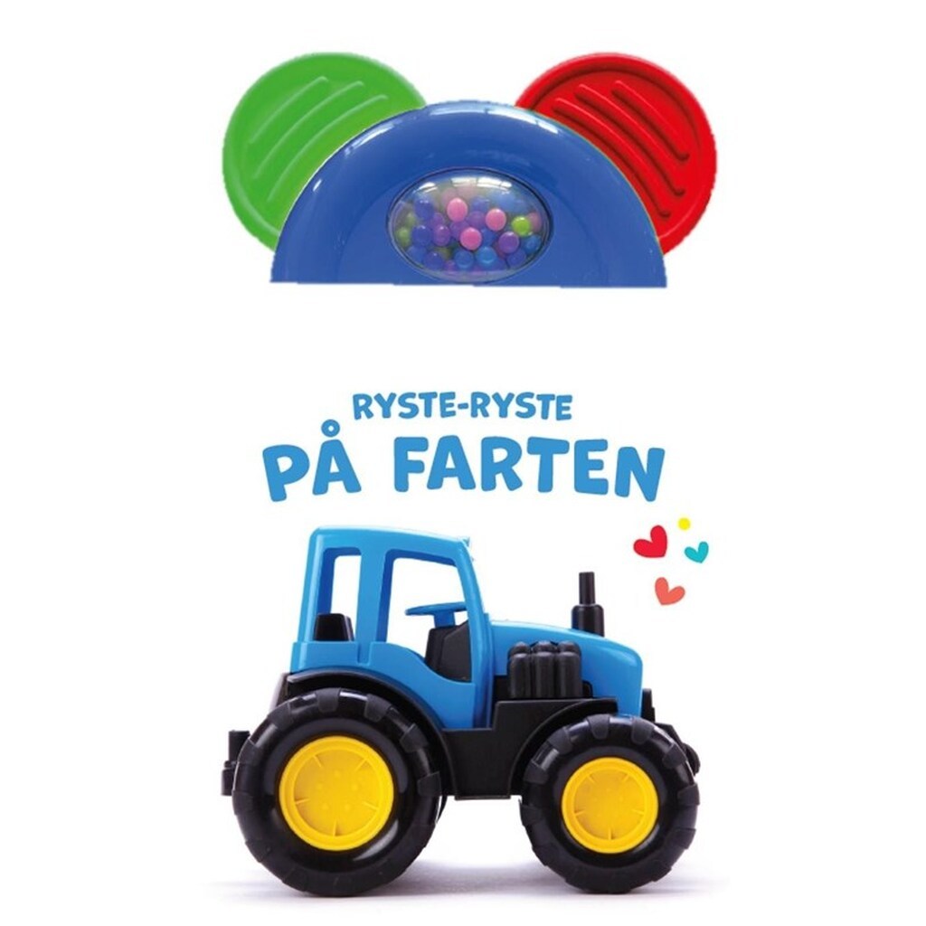 Ryste-ryste: På farten - Børnebog - Papbog