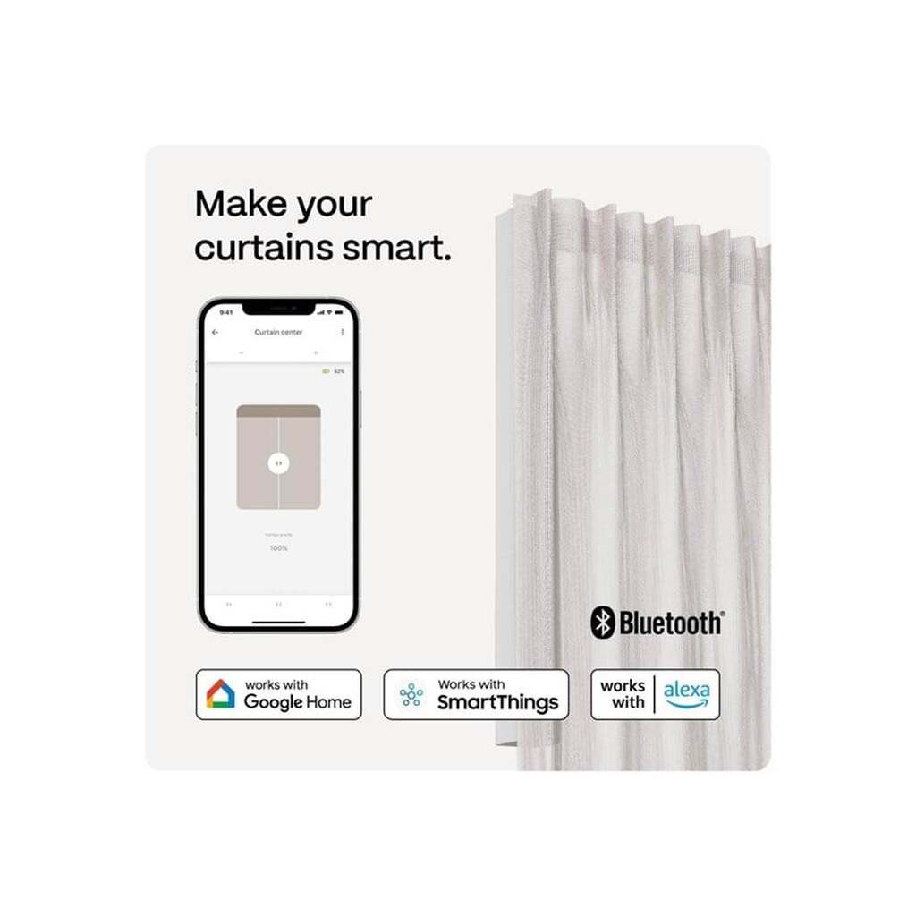 MotionBlinds Smart Curtain Rail Central opening 240cm