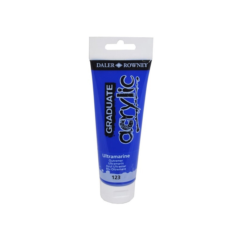 Daler-Rowney Graduate Acrylic 120 ml Ultramarine Blue