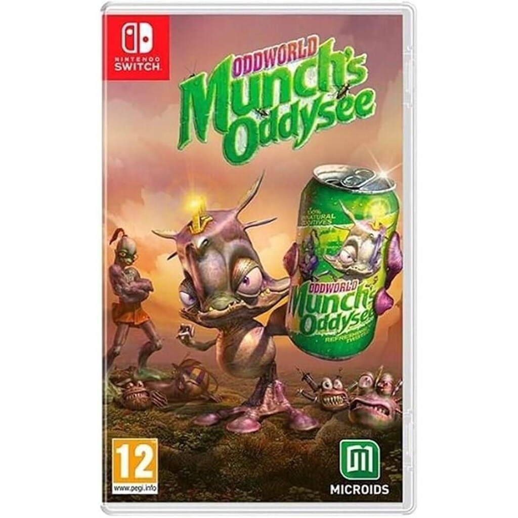 Oddworld: Munch&apos;s Oddysee (Code in a Box) - Nintendo Switch - Platformer