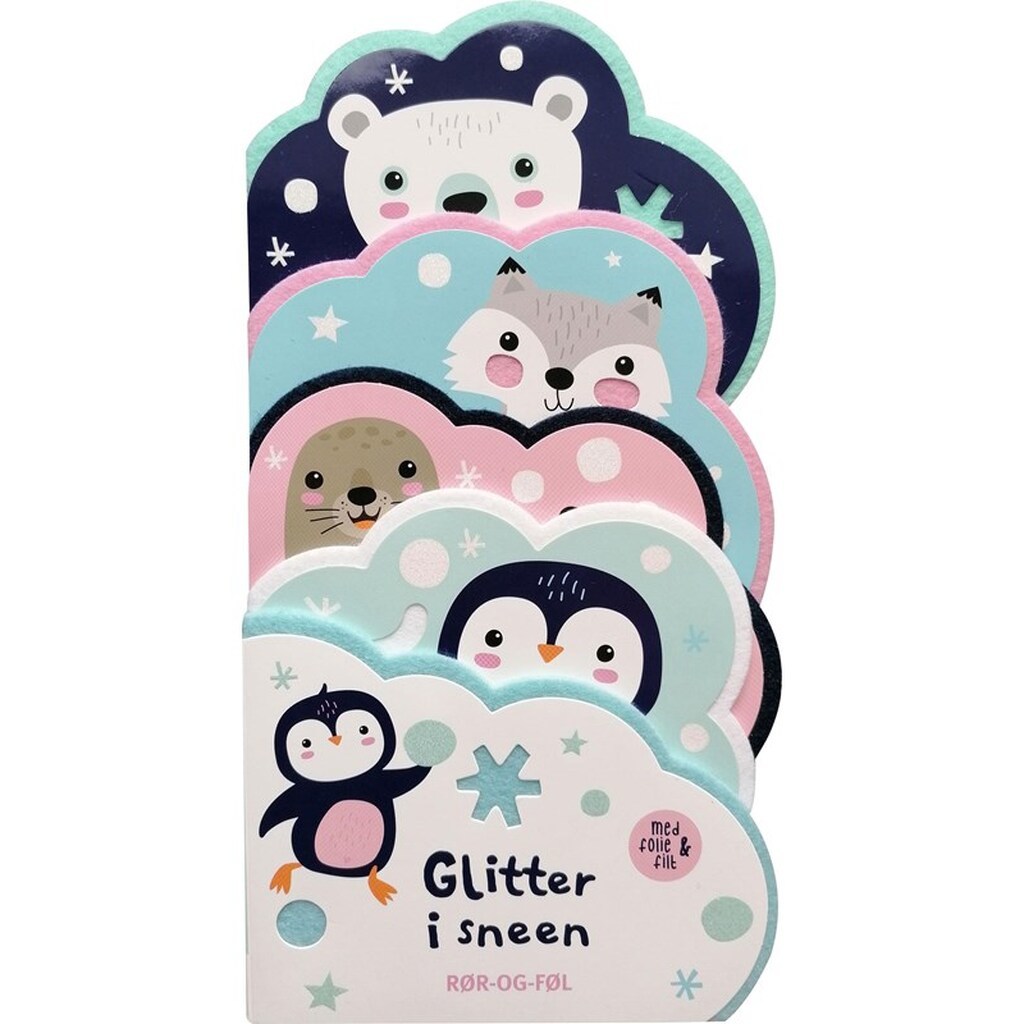 Glitter i sneen - Børnebog - Papbog