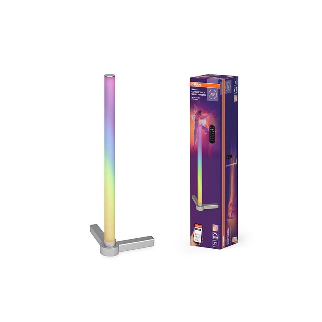 Osram SMART+ Corner Table 7,5W/RGB+2700-6500K 425mm sølv WiFi