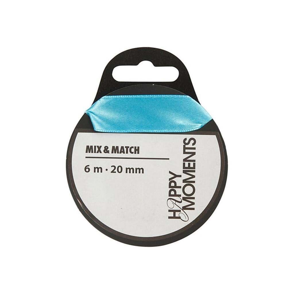 Creativ Company - Satin ribbon Light blue 15m