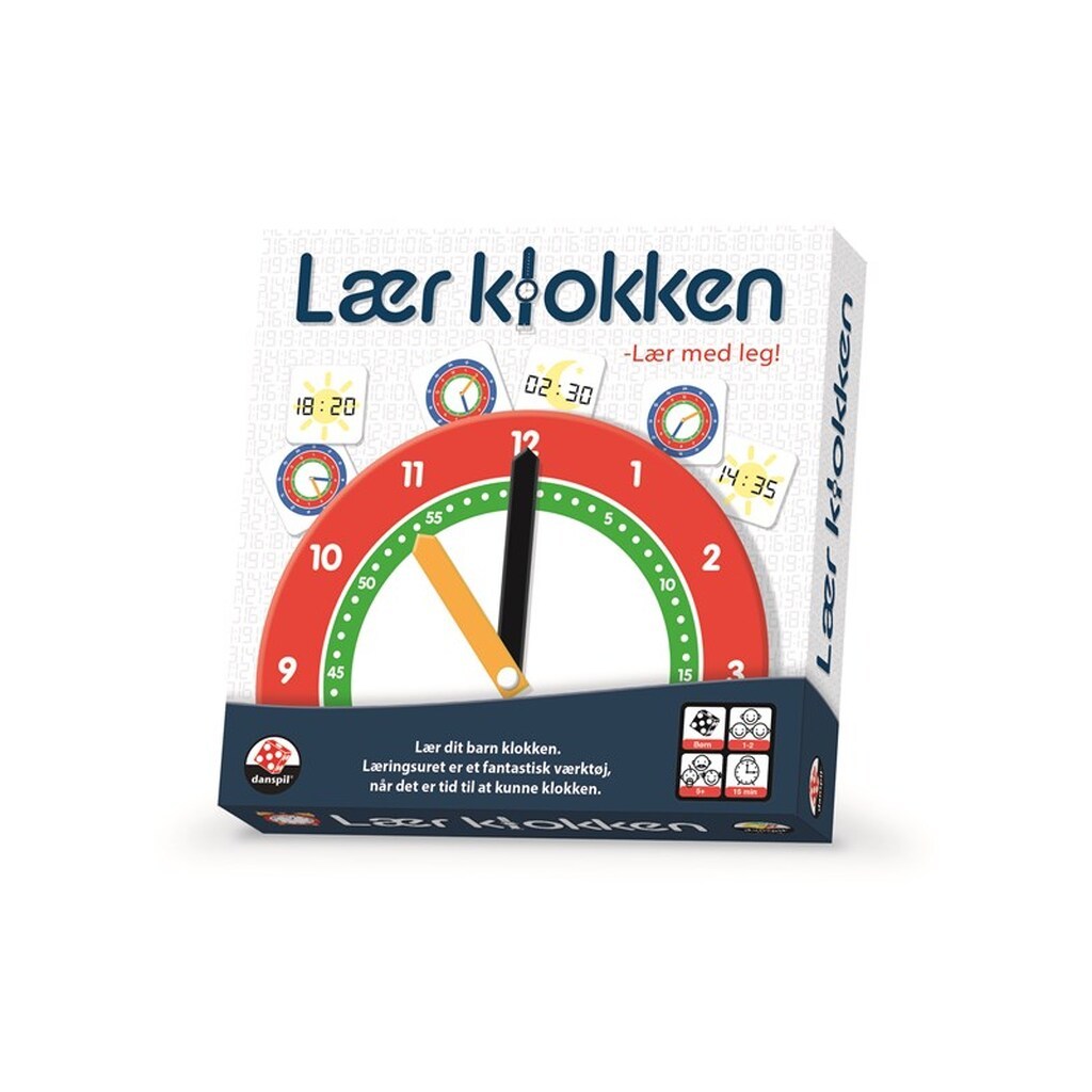 Danspil Lær Klokken