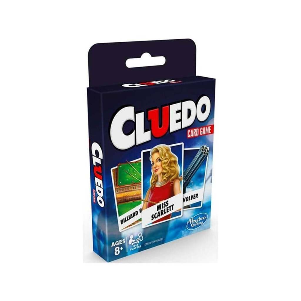 Hasbro Cluedo-kortspil (DK/NO)