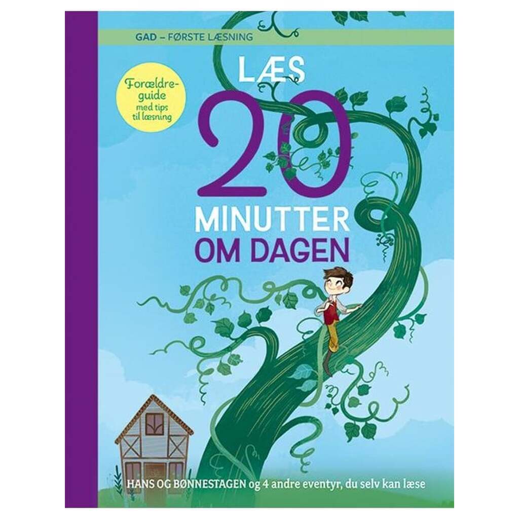 Læs 20 minutter om dagen: Hans og bønnestagen og f - Børnebog - Hardback