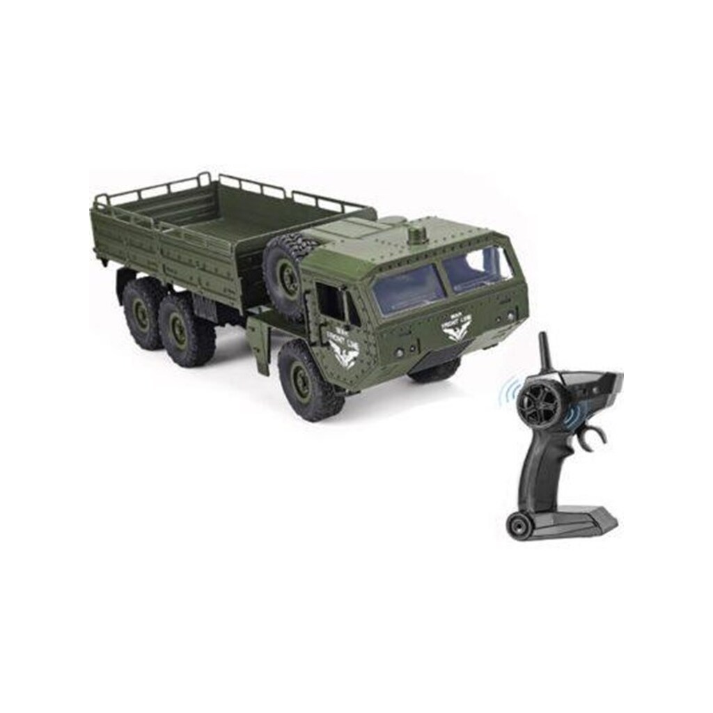 JJRC Q75 Remote Controlled Military Truck - Green
