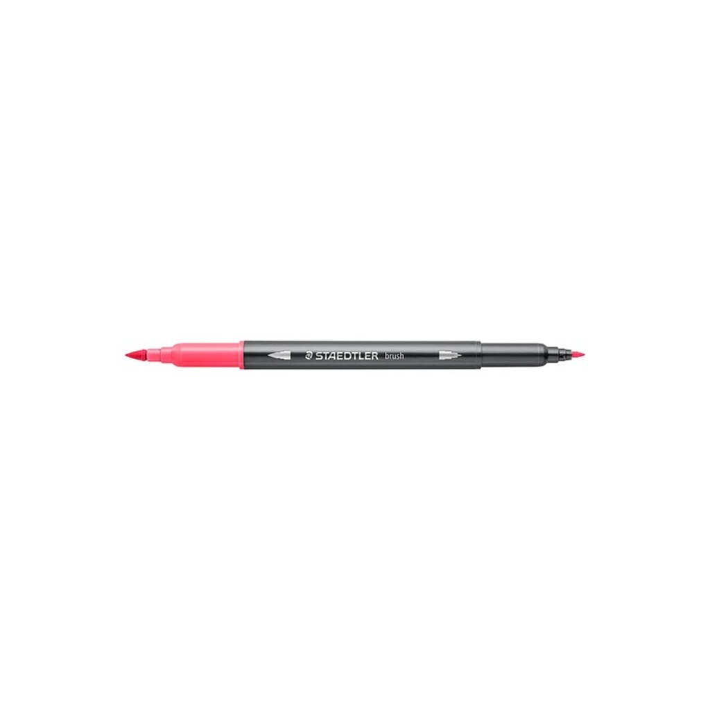Staedtler STAEDTLER AKVAREL BRUSH PEN PINK, ÆSKE 10 STK