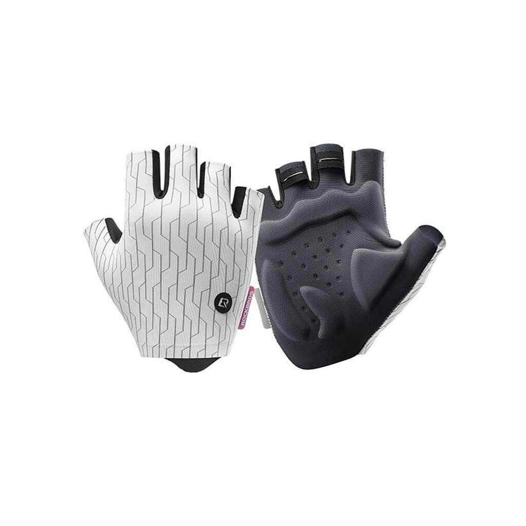 Rockbros MTB cycling gloves size: S - white and black