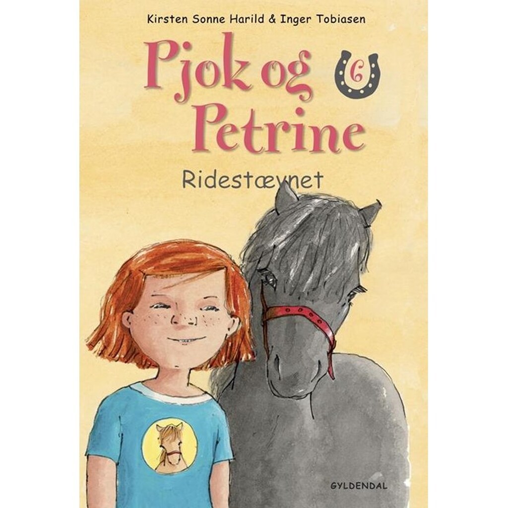 Pjok og Petrine 6 - Ridestævnet - Børnebog - Hardcover