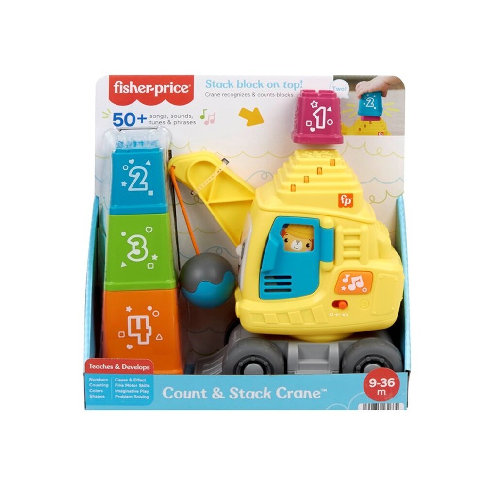 Fisher Price Count &amp; Stack Crane