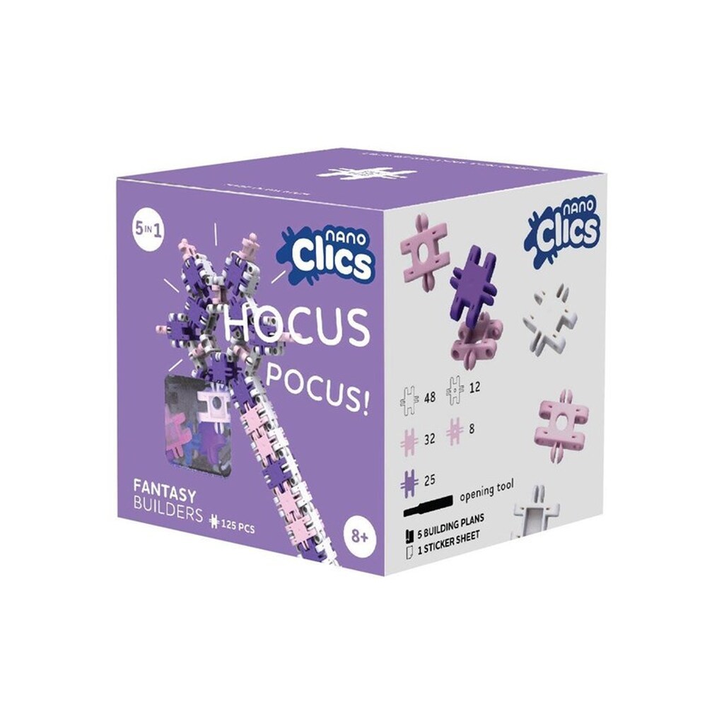 Clics - Nano  - Fantasy Builders 125 pcs.