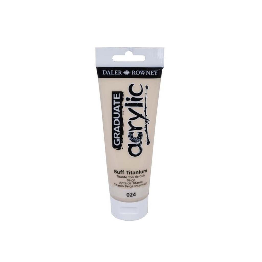 Daler-Rowney Graduate Acrylic 120 ml Buff Titanium
