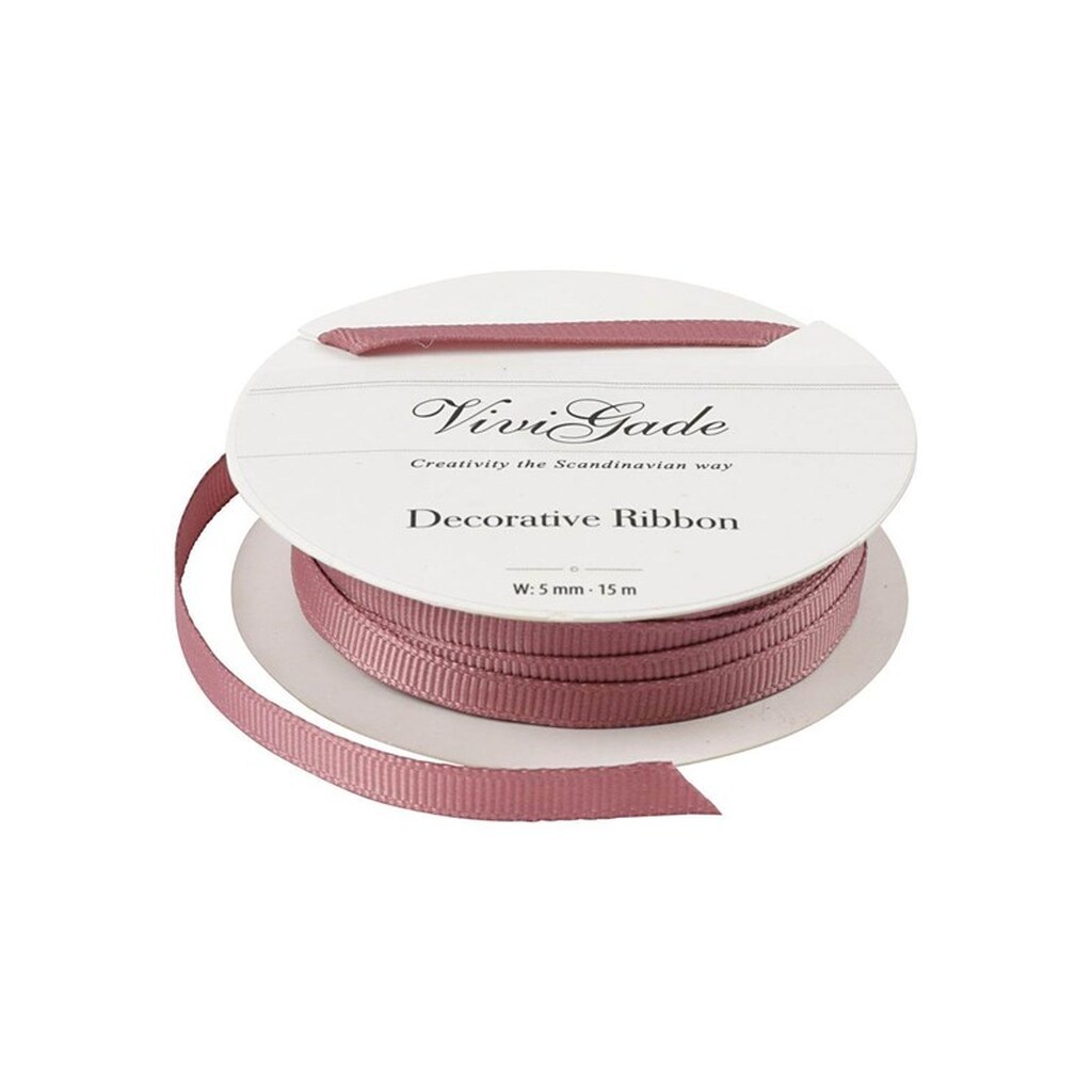 Creativ Company - Decoration Ribbon Pink 15m