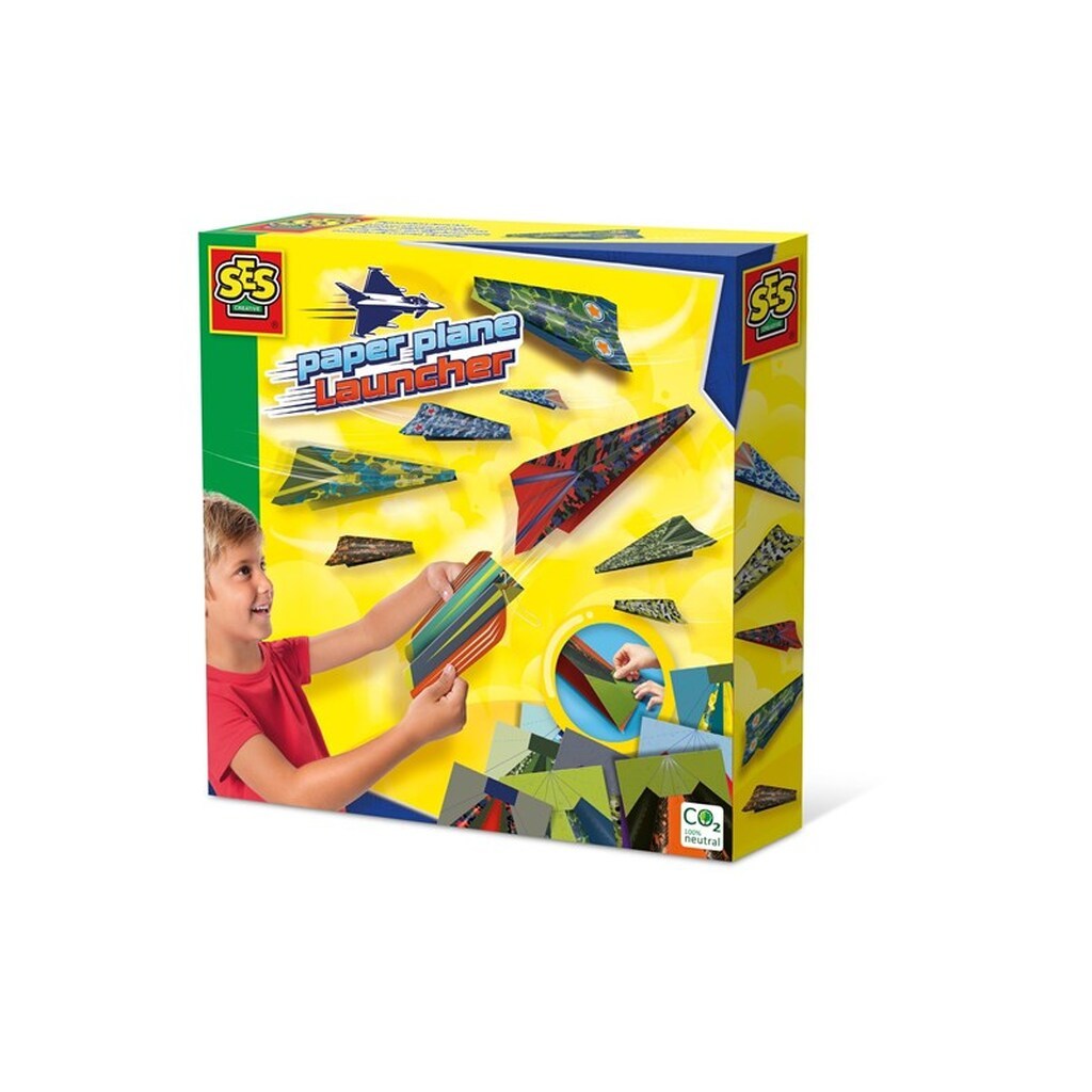 SES Creative Paper Plane Launcher