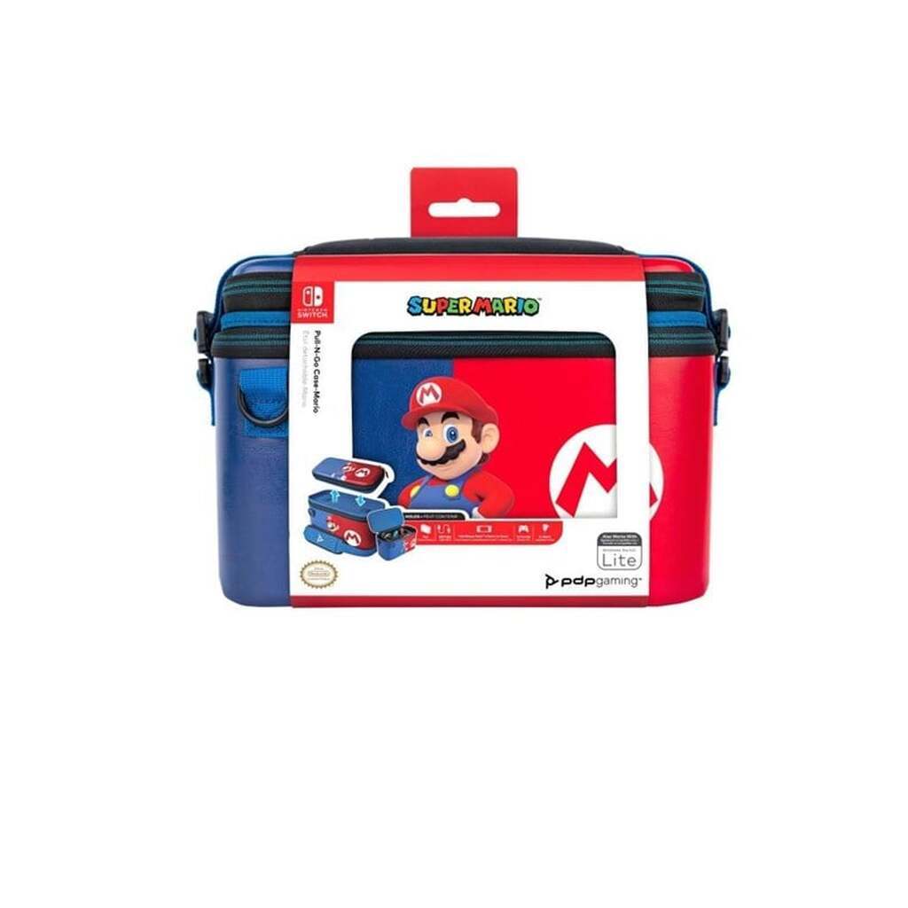 PDP Pull-N-Go Case - MARIO - Miscellaneous Tilbehør til spillekonsol - Nintendo Switch