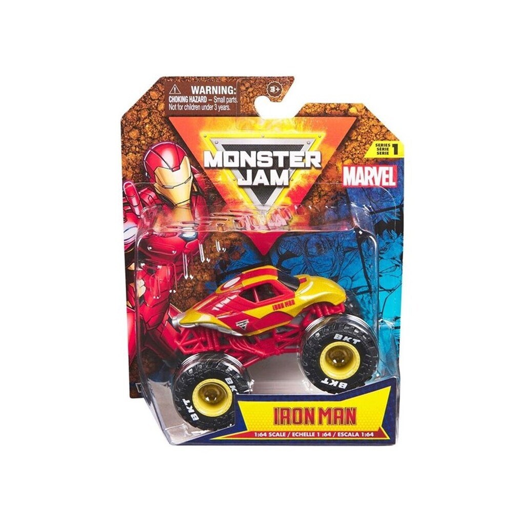 Monster Jam 1:64 Marvel Iron Man