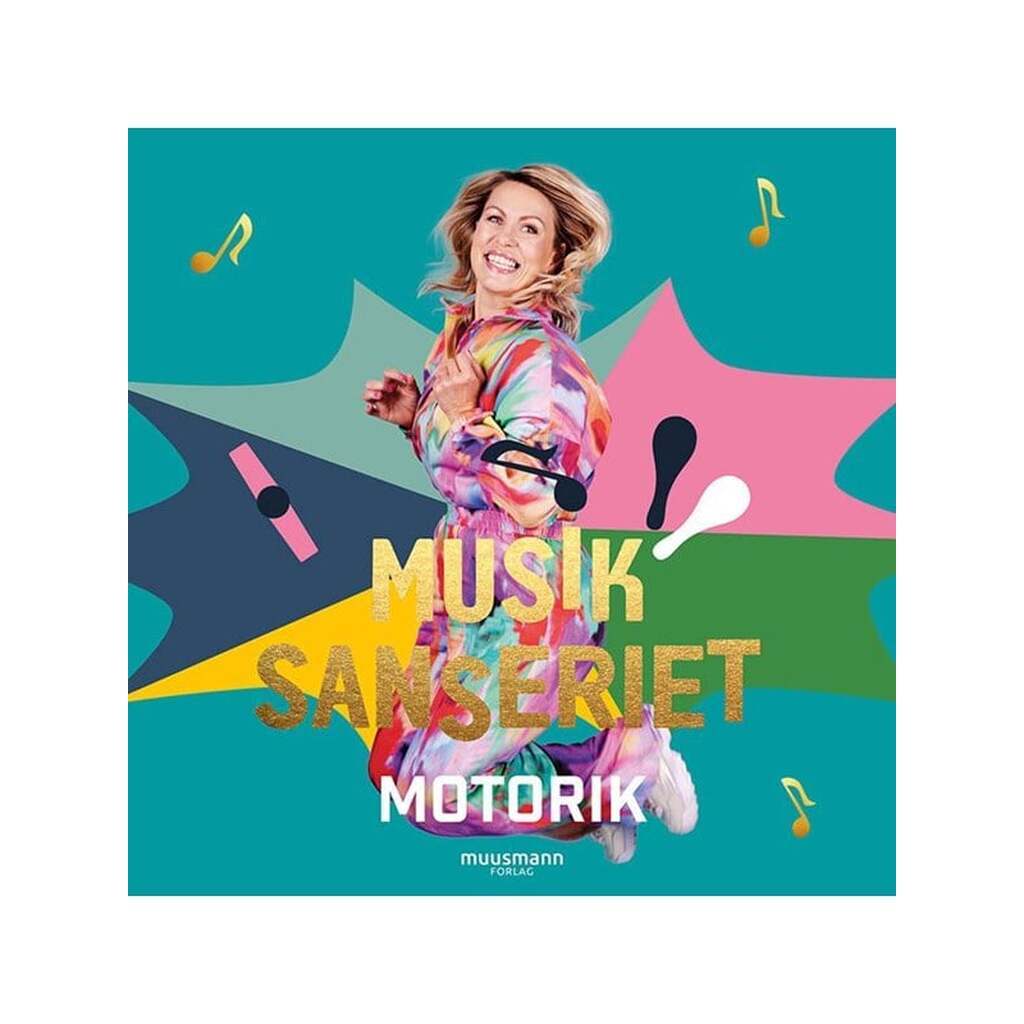 Musiksanseriet - Motorik - Børnebog - Papbog