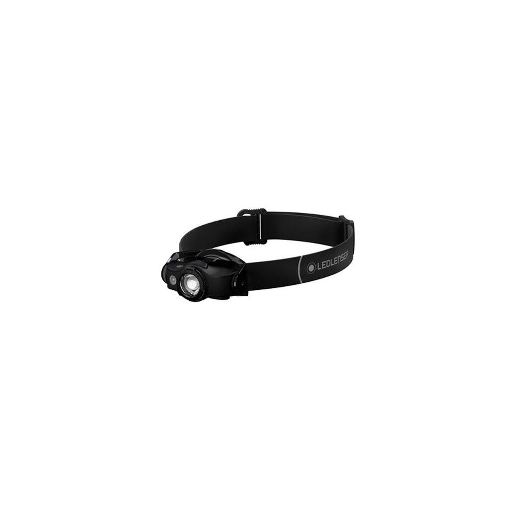 Ledlenser MH4 pandelampe, 400 lumen, sort/sort