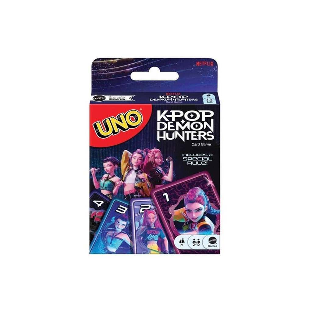 Mattel Games UNO K-pop Demon Hunters